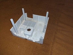 CatGenie 120 Parts: Rear housing of processor unit