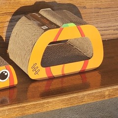 Lot Of Two 2 in 1 Halloween Cat Scratcher