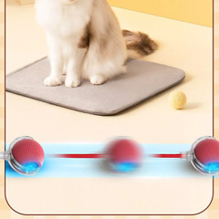 Automatic Rolling Ball Smart Cat Dog Toy Electric Pet Self-moving Kitten Game US