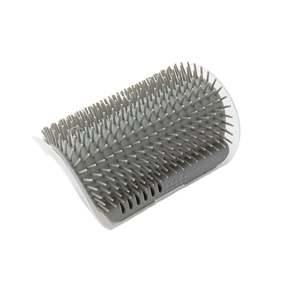 2×Cat Self-Groomer & Face Scratcher Wall Corner Massage Comb Grooming Brush Tool