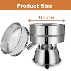 Sidasu Automatic Powder Sifter Machine 10 Mesh 60 Mesh Automatic Sieve Shaker…