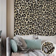 17.7″ x 196″ Leopard Print Contact Paper Peel and Stick Shelf Liner Peel and …