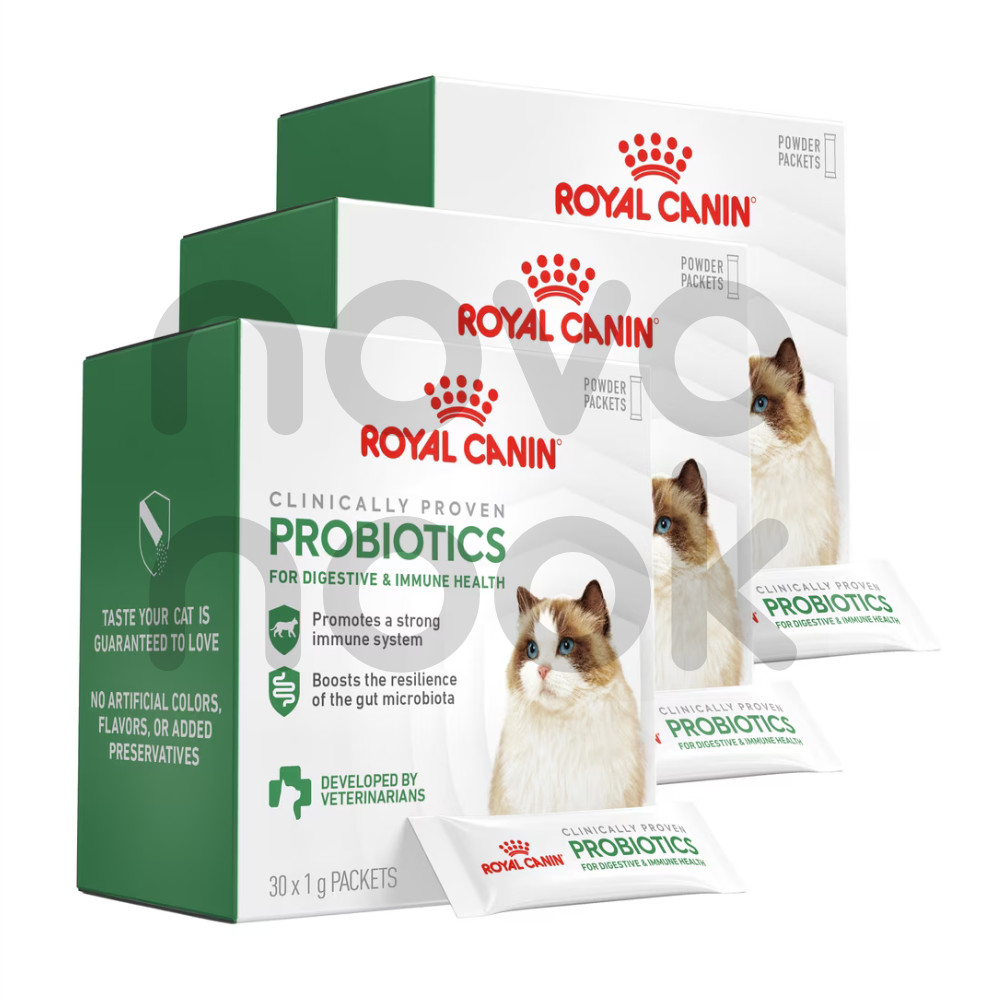 Royal Canin Probiotic Supplement for Cats, 90 Packets (3 BOXES) BB 8/26