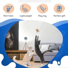 Cat Dancer Original Interactive Cat Toy Wire and Cardboard Kitty Lure