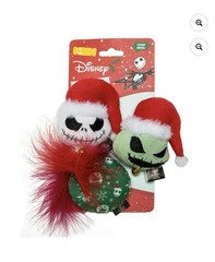 The Nightmare Before Christmas 3 Pack Cat Toys with Catnip Included Inside