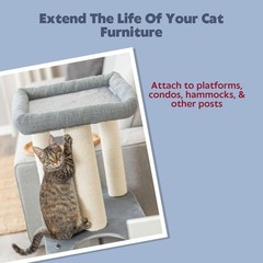 Sisal Cat Scratching Post Replacement – Perfect Fit 3.5×11.8 in for Indoor Cats