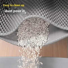 Cat Litter Mat,Double Layer Waterproof Cat Litter Box Mat USA seller