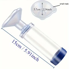 Cat/Dog Inhaler Gasket, Cat Inhaler Cat Aerosol Chamber, Cat/Dog Mask Attached
