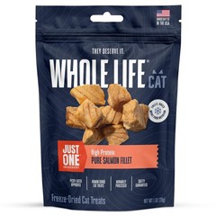 Freeze-Dried Salmon Cat Treats – High Protein Healthy Snacks, 1 oz Pack
