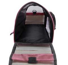 ZaneSun Cat Carrier,Soft-Sided Pet 17.7″L x 9.5″W x 11.8″H, Medium-LightPink