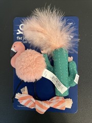 YOULY The Jet Setter Kitty Cat Interactive Toy Contains Organic Catnip