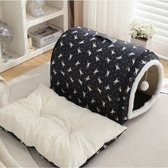 Cozy Cat Bed Cave Cat Bed for Kittens and Small Pets Kitten Bed Hideout House…
