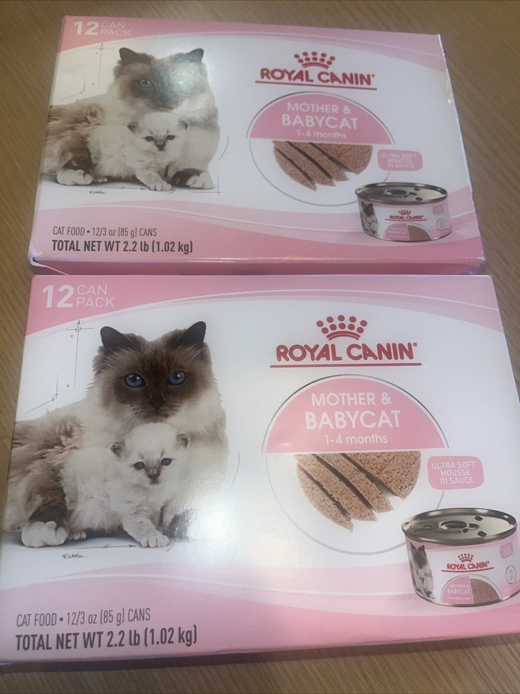 Royal Canin Feline Health Nutrition Mother & Babycat Lot Of 2