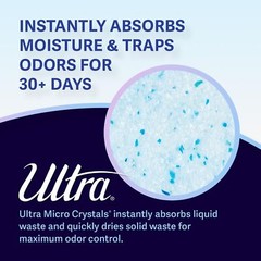 Ultra Micro Crystals Cat Litter – 99.9% Dust Free, Soft on Paws, Fragrance Fr…