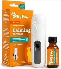 Calming Diffuser Kit for Cats, Orchid Mist Scent, 30 Days by Zesty Paws
