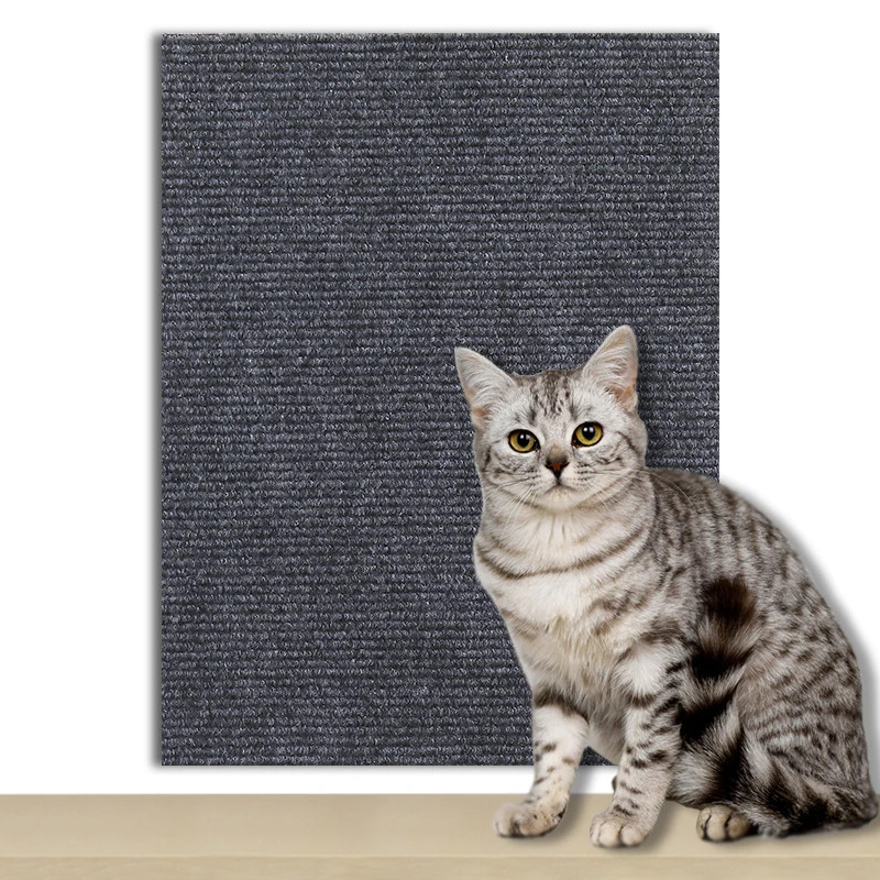 Trimmable Self-Adhesive Carpet Cats Scratch Board Wall anti Cat Scratch Sofa Diy