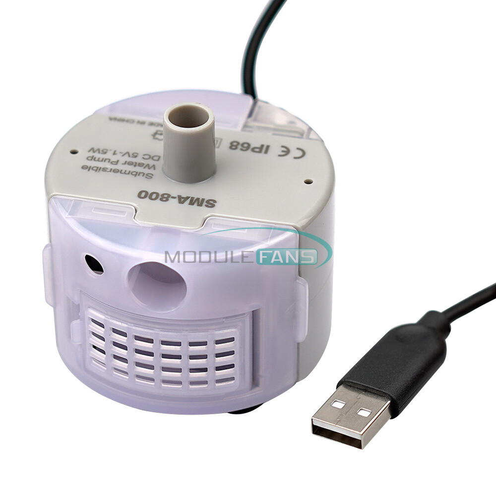 Cat Pets Water Fountain Pump Low Noise Brushless Motor Submersible DC5V/1A –