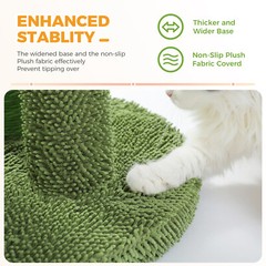 PAWZ Road Cactus Cat Scratching Post Sisal Scratcher with 3 Scratching Poles 35″