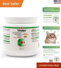 100gm Viralys L-Lysine Powder for Cats – Supports Immune & Respiratory Health