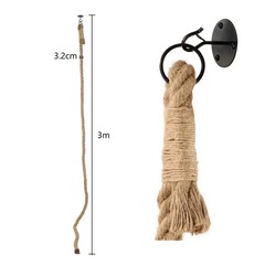 118 in Cat Climbing Rope Sisal Rope Cat Toy for Cat Tree DIY Cat Scratching Post