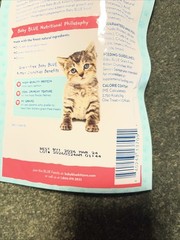 (BLUE) Baby BLUE Kitten Crunchies (3) 2oz Bags