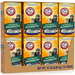 Cat Litter Deodorizer Arm & Hammer Baking Soda Odor Control 12 Pack 30 Oz