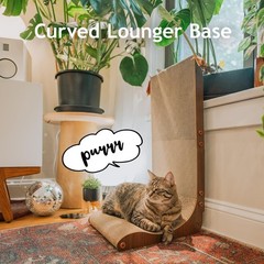 Necoichi Cardboard Cat Scratcher Wall for Indoor Cats – Cat Scratching Board,…
