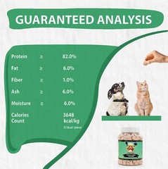 Chef Kitty Freeze Dried Chicken Cat and Dog Treats – 7.7 Ounce