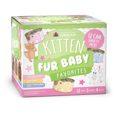 Kitten, Fur Baby Favorites Variety Pack, 3oz Can (Pack of 12)
