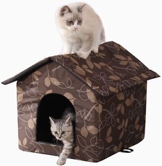 Cat House Outdoor Cat House Outdoor Houses for Feral Cats Dogs Cat Houses for…