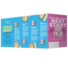 Tiki Pets Tiki Cat Baby Pate Wet Cat Food For Kittens Variety Pack 2.4 Oz. Can