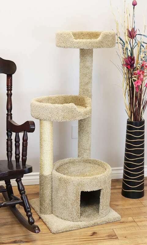 PREMIER SOLID WOOD CAT HOUSE – FREE SHIPPING IN THE UNITED STATES