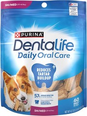 Purina DentaLife Daily Oral Care Dog Dental Chews for Small and Medium Breed Dog