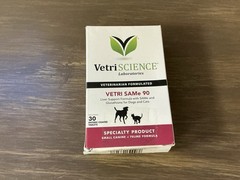 VetriScience Laboratories Vetri Same Liver Support Supplement Dogs 225mg 30 Tabs