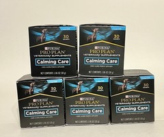 Purina Pro Plan Veterinary Supplements Dog Calming Care 30 Count 5x