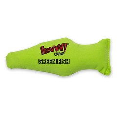 Yeowww Green Fish Catnip