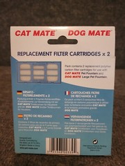 Cat Mate & Dog Mate Replacement Filter Cartridges x2