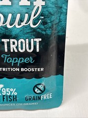 8 X COD & TROUT FOOD TOPPER BOAT TO BOWL WET CAT DOG FOOD (B39