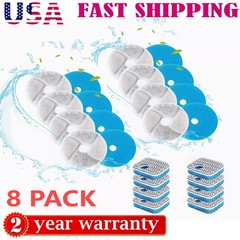 Pet Activated Carbon Filters Round Replacement for Dog Cat Kitty Water Fountain