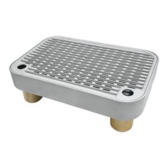 Universal Cat Litter Box Step ABS With Litter Grooves Removable Lid Light Grey