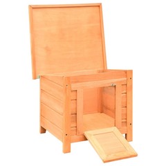 Cat House Brown and Green Solid pine/fir wood, powder-coated iron