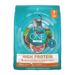 Purina ONE High Protein, Healthy Plus Ideal With 7 Pound (Pack of 1), Brown