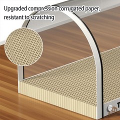 3 Function in 1 Cardboard Cat Scratcher Board 31.5 in Cat Scratcher House Cat…