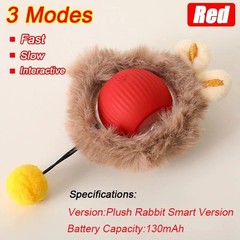 Automatic Rolling Ball Smart Cat Dog Toy Electric Pet Self-moving Kitten Game