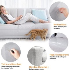 10pcs Cat Sofa Scratch Guards Furniture Protector Cover Anti-Scratch Pad Tape