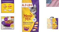 Veterinary Diet Dry Cat Food 6.3 Pound Bag Complete Nutrition for All Breeds