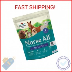 Manna Pro Nurse All Multi-Species Milk Replacer, Great for Calves, Lambs, Goat K