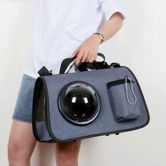 Premium Quality Cat Carrier Bag Breathable Comfortable Stylish Solid Color ET