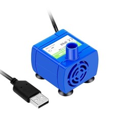 Low Consumption Cat Fountain Pump, 1.5W DC 5V Replacement Pump for Water Bowl