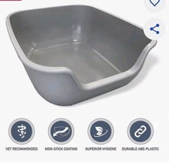PETFUSION BETTER LITTER BOX “Non-Stick” Coated tidy cat clump scoop auto limited